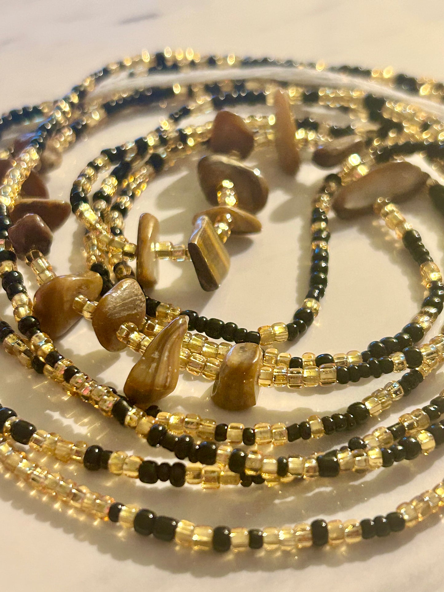 Tiger eye - Black & Gold